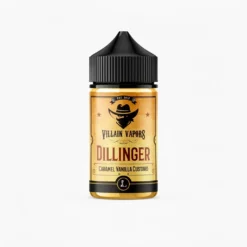Dillinger - Villain Vapors - 60mL USA Caramel Custard