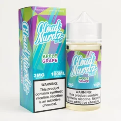 Iced Apple Grape Cloud Nurdz 70VG Ejuice