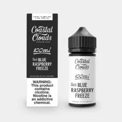 ICED Blue Raspberry FREEZE - Coastal Clouds 70VG Vape Juice