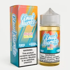 ICED Peach Melon - Cloud Nurdz - 100mL High VG Vape Juice