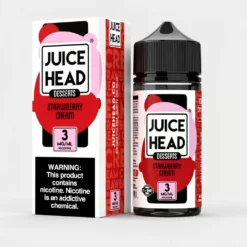 Strawberry Cream - Juice Head - 100mL - 70VG Vape Juice