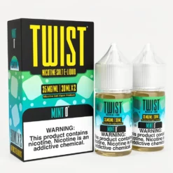 Mint 0 SALT - Twist E-Liquids - 60mL | 50mg | Menthol