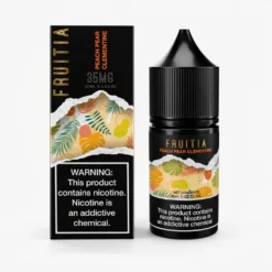 Fruitia Peach Pear Clementine SALT - Smooth Hit Vape Juice