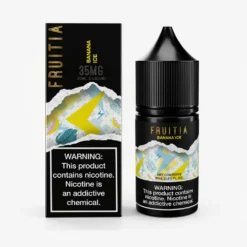 Banana ICE SALT - Fruitia - 30mL Creamy Nic Salt