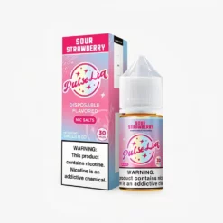 Sour Strawberry Geek Bar Pulse Liq Salt True Pulse NicSalt