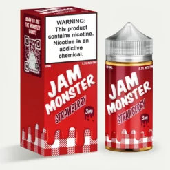 Strawberry - Jam Monster - 100mL Vape Juice - Made in USA
