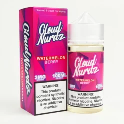 Watermelon Berry - Cloud Nurdz - 100mL 70% VG E-Liquid