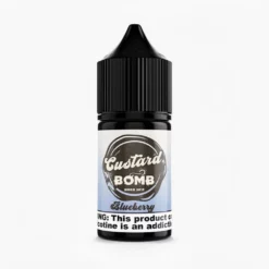 Blueberry SALT - Custard Bomb - 30mL: Silky Custard Salt Nic