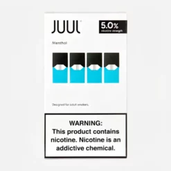 JUUL Menthol Disposable Pods Brisk Finish Vape Pods