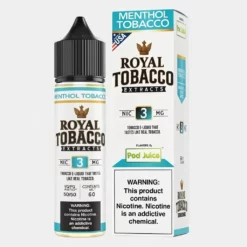 Pod Juice x Royal Tobacco Extracts Menthol Tobacco Freebase