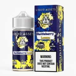 FROZEN Huckleberry Lemon - Liquid Assets - 100mL VG:70% Vape