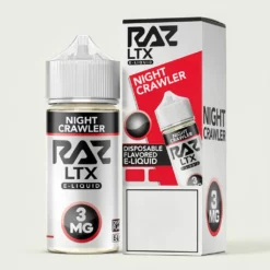 Night Crawler - Pod Juice x RAZ LTX - 100mL Freebase Vape