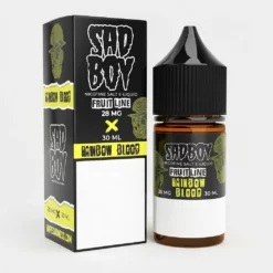 Rainbow Blood SALT - Sadboy - 30mL Made in USA E-Liquid