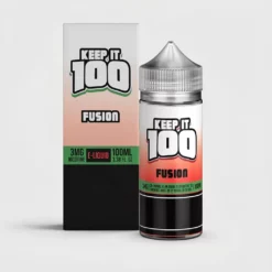 Fusion - Keep It 100 - 100mL Strawberry Kiwi Vape Juice 3mg